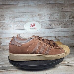 Adidas Superstar Men Size 11 Mesa Brown Skateboarding OG Shoes